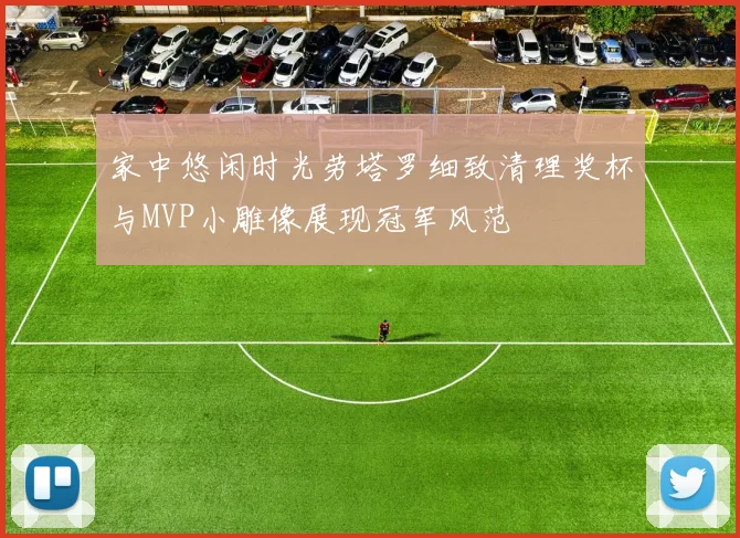 家中悠闲时光劳塔罗细致清理奖杯与MVP小雕像展现冠军风范